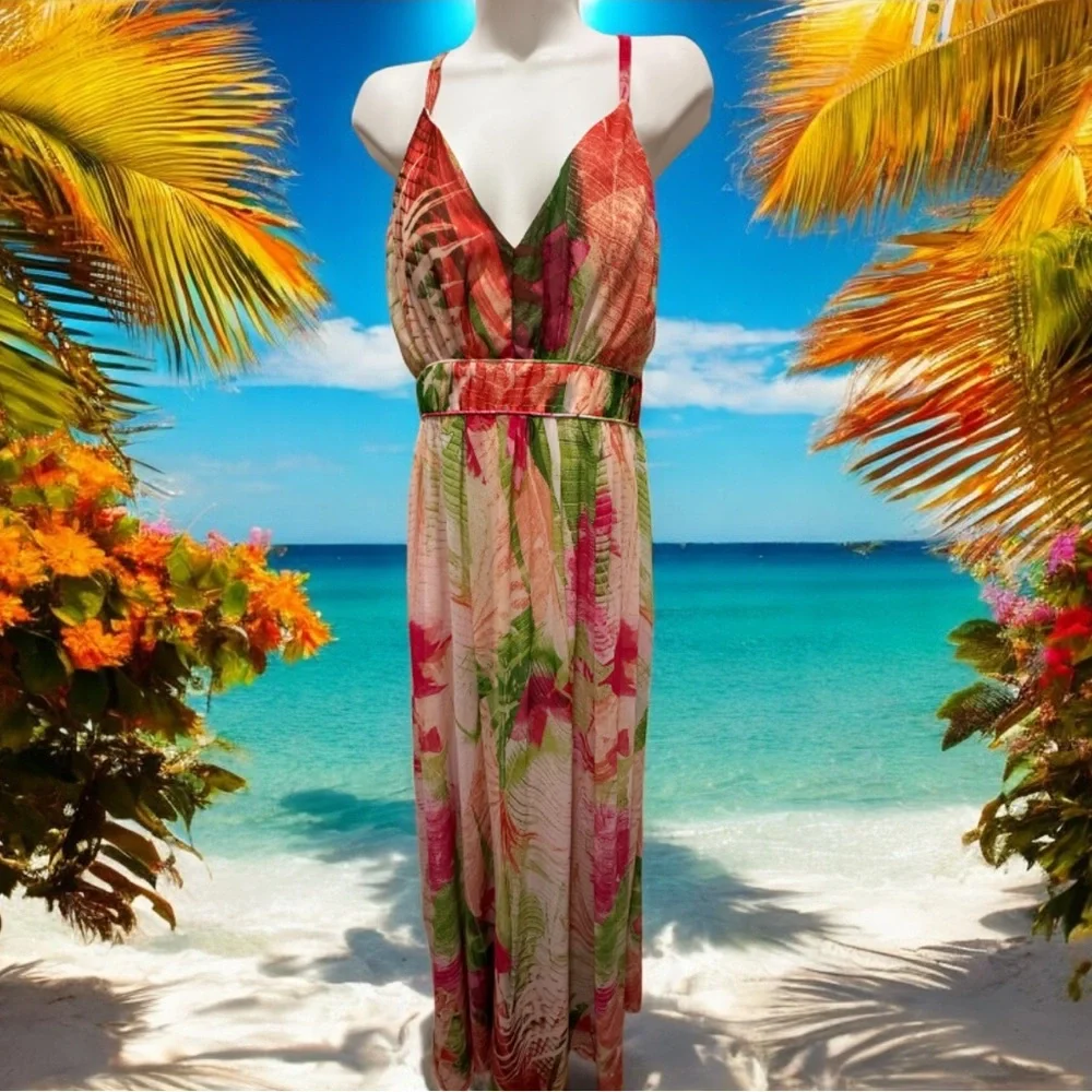 VENUS Floral Maxi Dress size 4